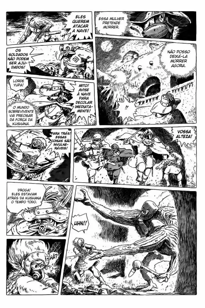 Read Kaze no Tani no Nausicaä (PT) Manga Online