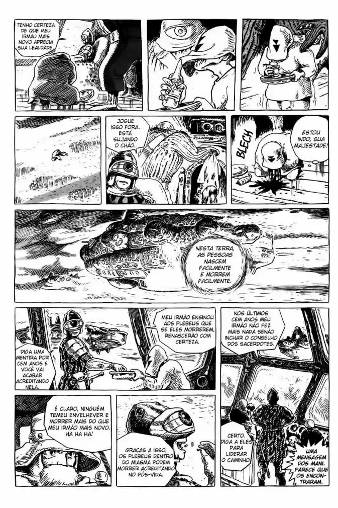 Read Kaze no Tani no Nausicaä (PT) Manga Online