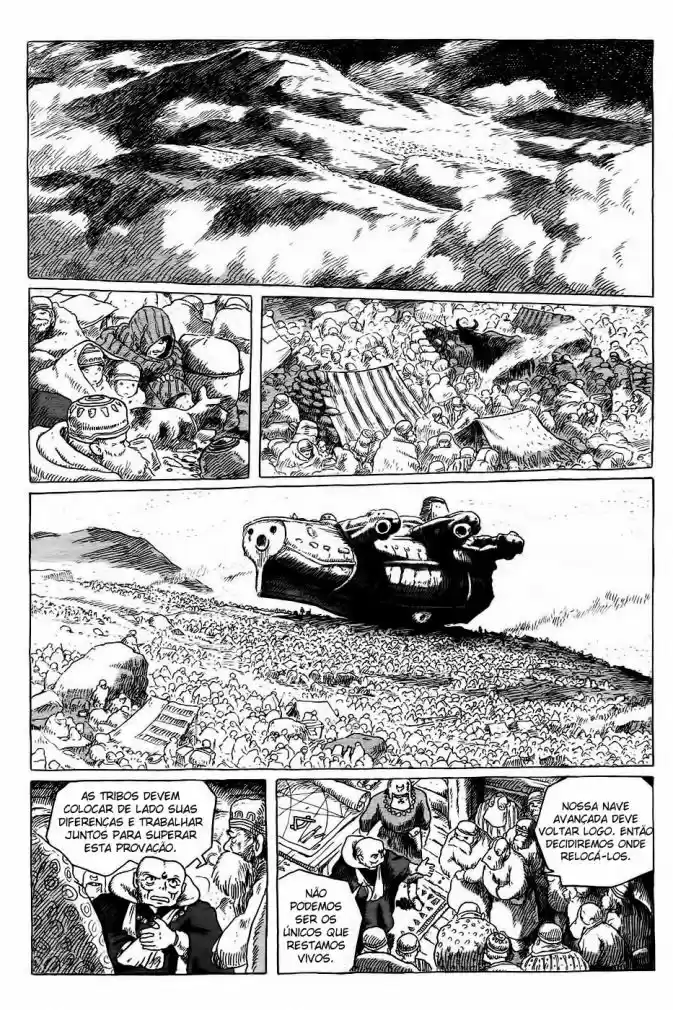 Read Kaze no Tani no Nausicaä (PT) Manga Online