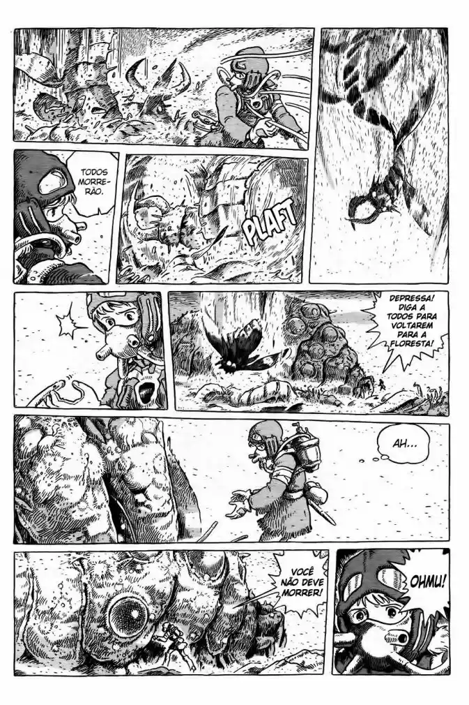 Read Kaze no Tani no Nausicaä (PT) Manga Online