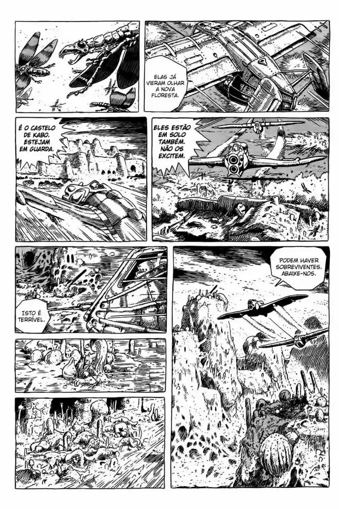 Read Kaze no Tani no Nausicaä (PT) Manga Online