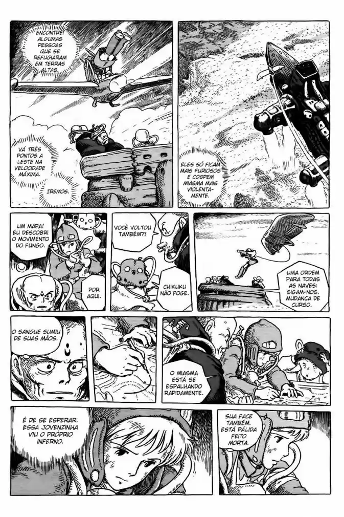 Read Kaze no Tani no Nausicaä (PT) Manga Online