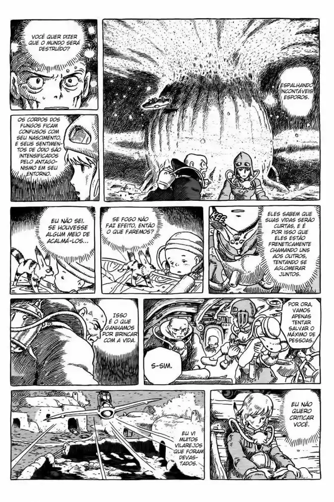 Read Kaze no Tani no Nausicaä (PT) Manga Online