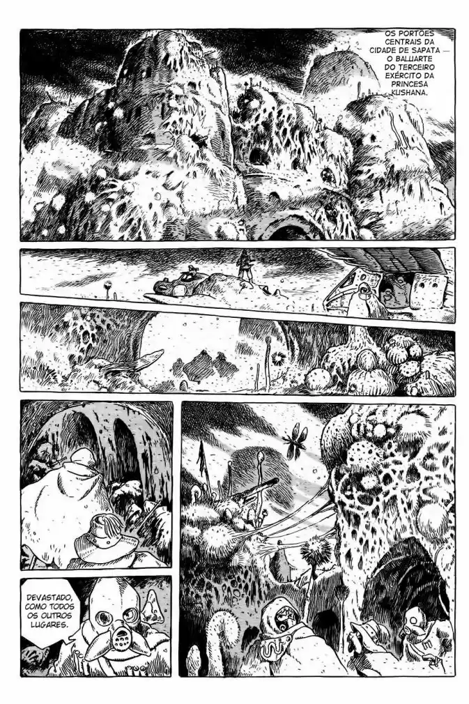 Read Kaze no Tani no Nausicaä (PT) Manga Online