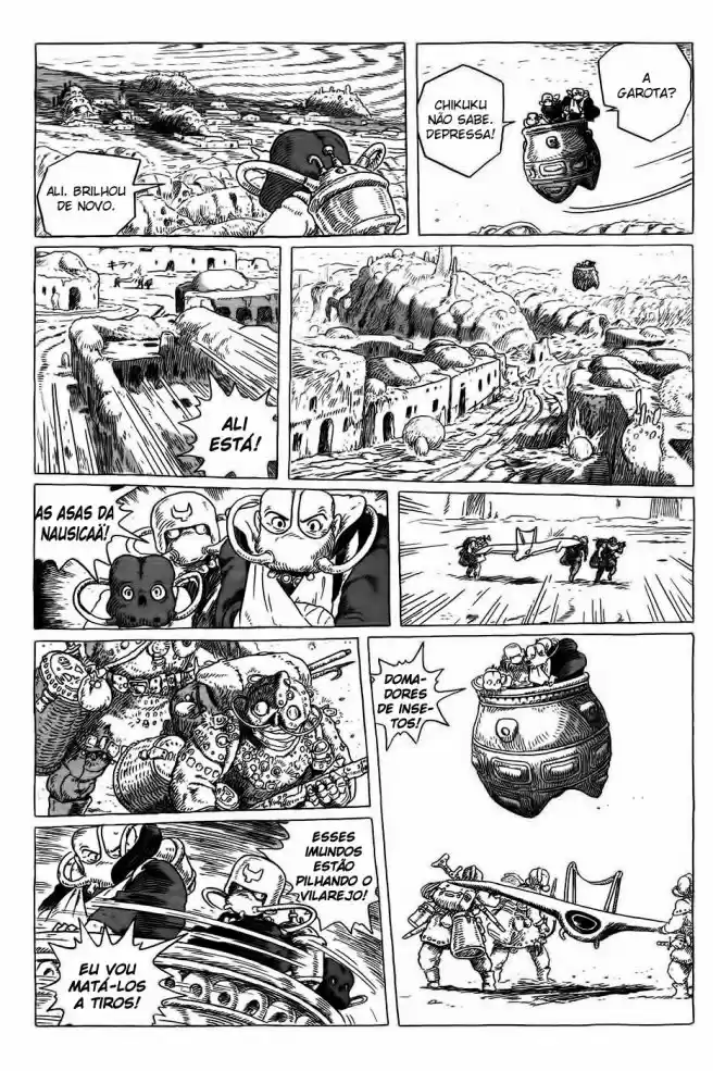 Read Kaze no Tani no Nausicaä (PT) Manga Online