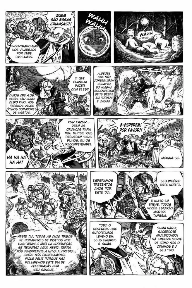 Read Kaze no Tani no Nausicaä (PT) Manga Online