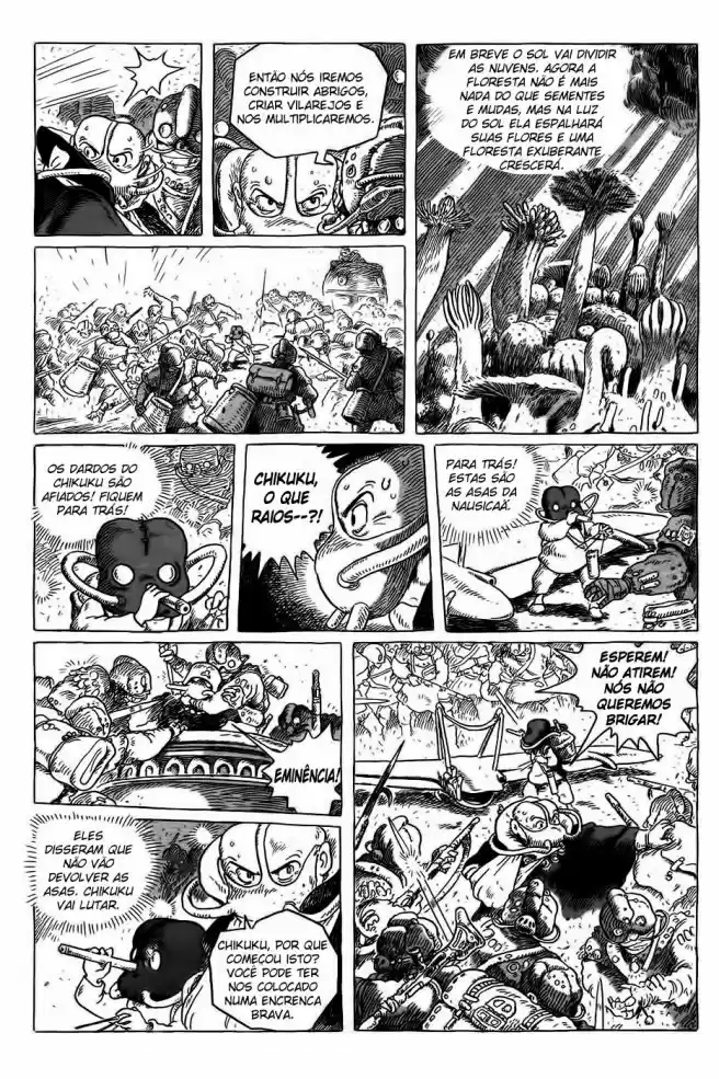 Read Kaze no Tani no Nausicaä (PT) Manga Online