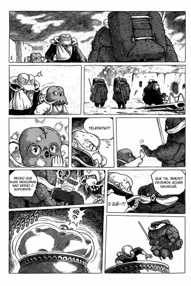Read Kaze no Tani no Nausicaä (PT) Manga Online