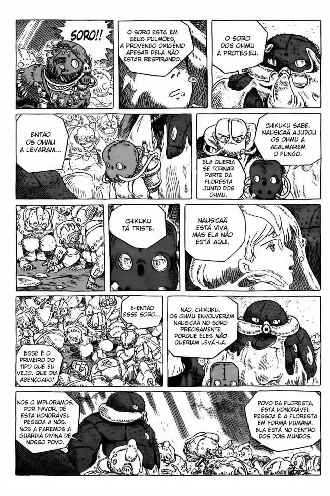 Read Kaze no Tani no Nausicaä (PT) Manga Online