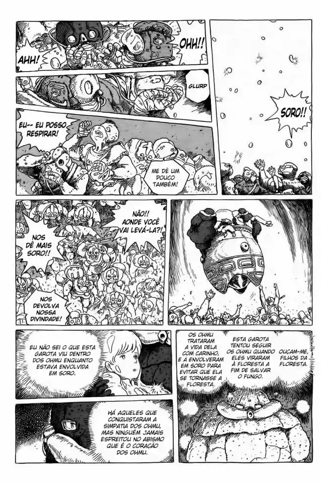 Read Kaze no Tani no Nausicaä (PT) Manga Online