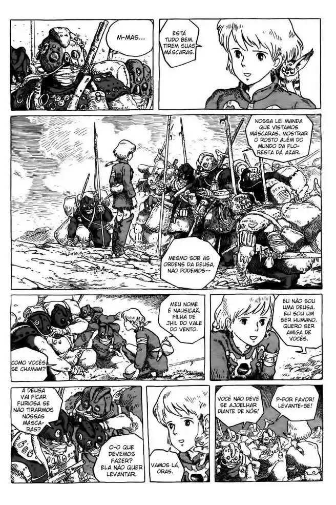 Read Kaze no Tani no Nausicaä (PT) Manga Online