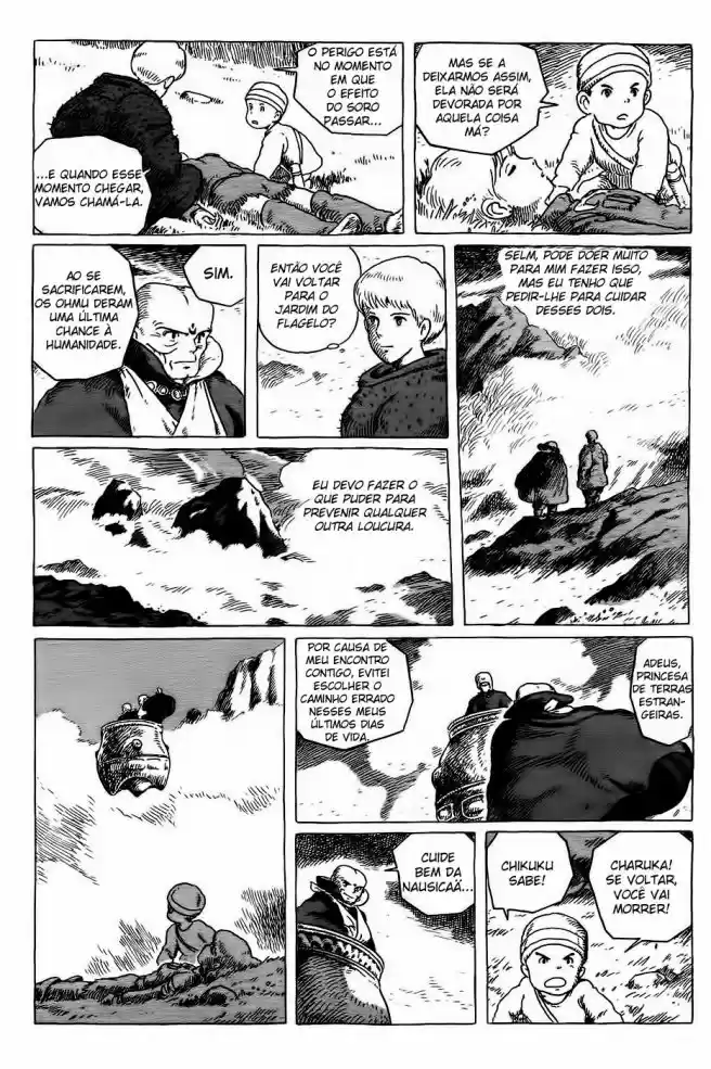 Read Kaze no Tani no Nausicaä (PT) Manga Online