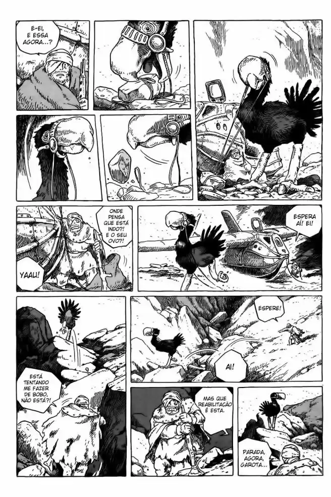 Read Kaze no Tani no Nausicaä (PT) Manga Online