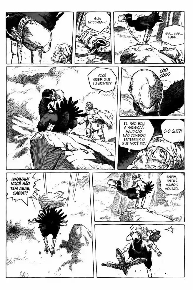 Read Kaze no Tani no Nausicaä (PT) Manga Online