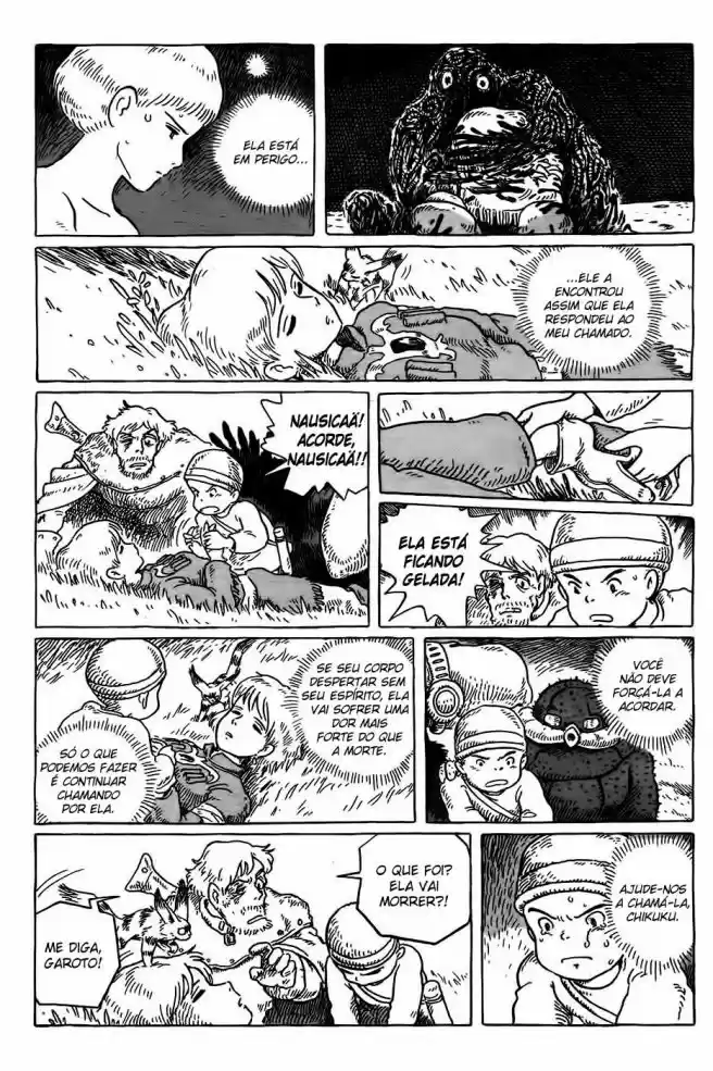 Read Kaze no Tani no Nausicaä (PT) Manga Online