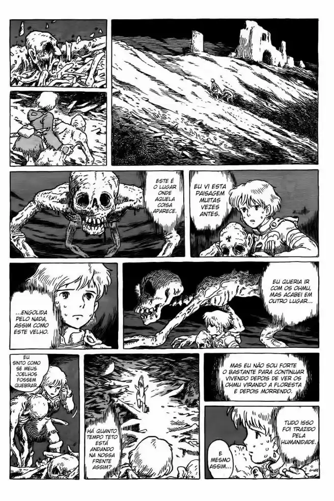 Read Kaze no Tani no Nausicaä (PT) Manga Online