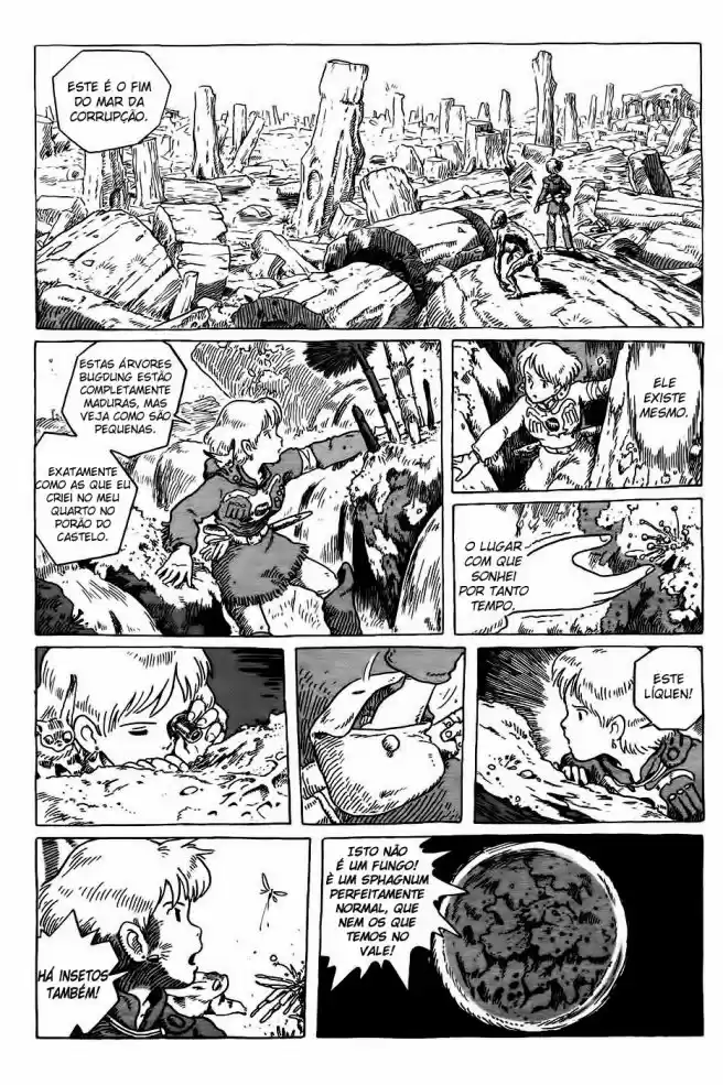 Read Kaze no Tani no Nausicaä (PT) Manga Online