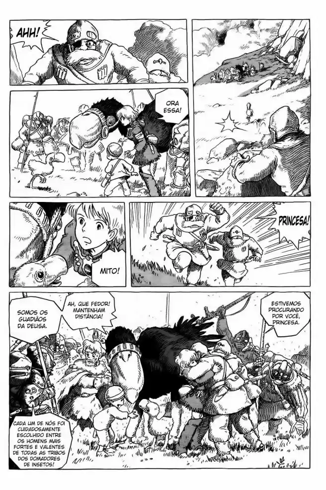 Read Kaze no Tani no Nausicaä (PT) Manga Online