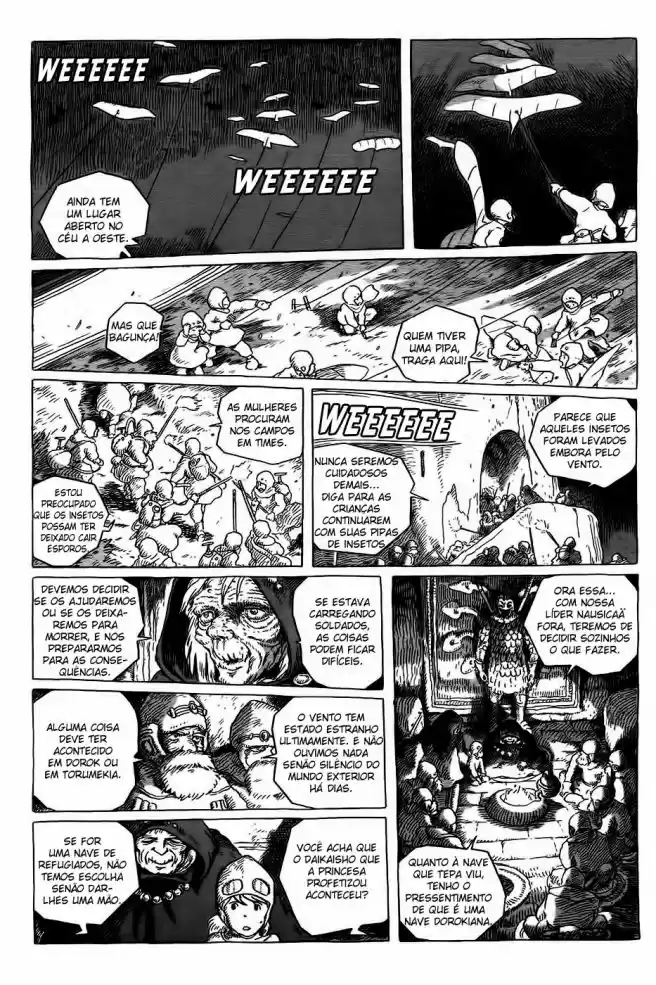 Read Kaze no Tani no Nausicaä (PT) Manga Online