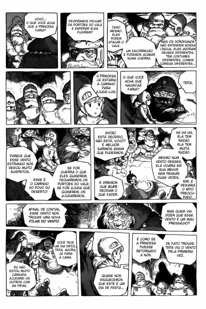 Read Kaze no Tani no Nausicaä (PT) Manga Online