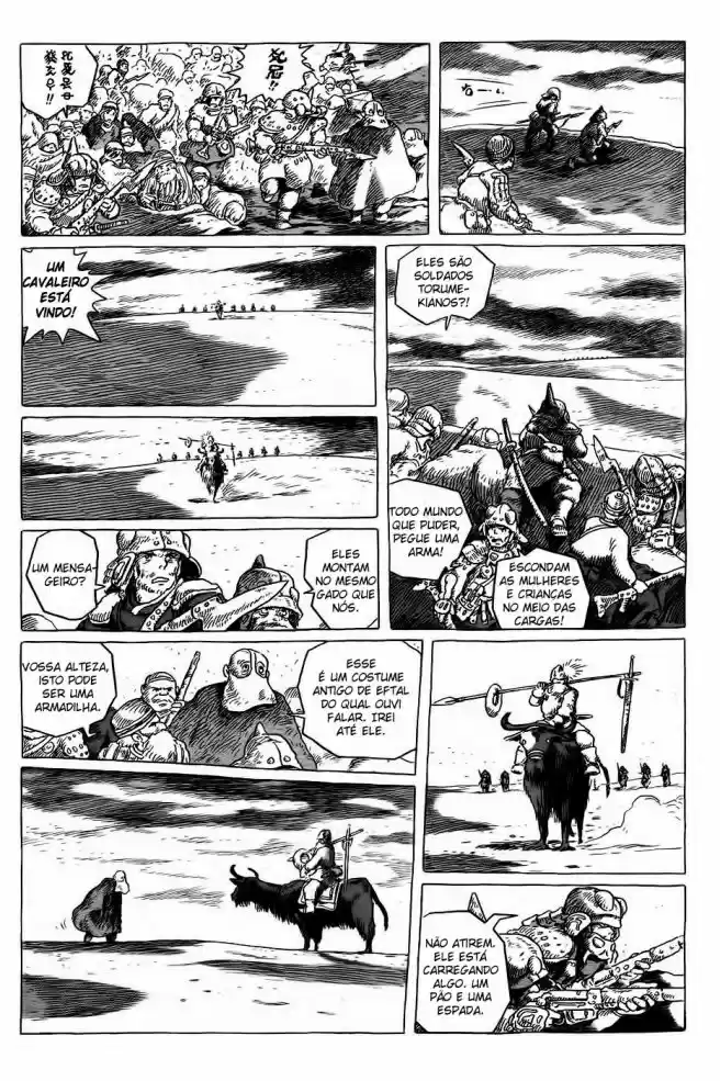 Read Kaze no Tani no Nausicaä (PT) Manga Online