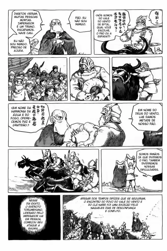Read Kaze no Tani no Nausicaä (PT) Manga Online