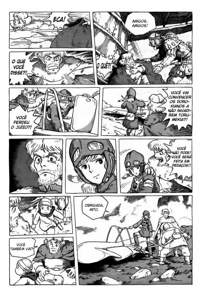 Read Kaze no Tani no Nausicaä (PT) Manga Online