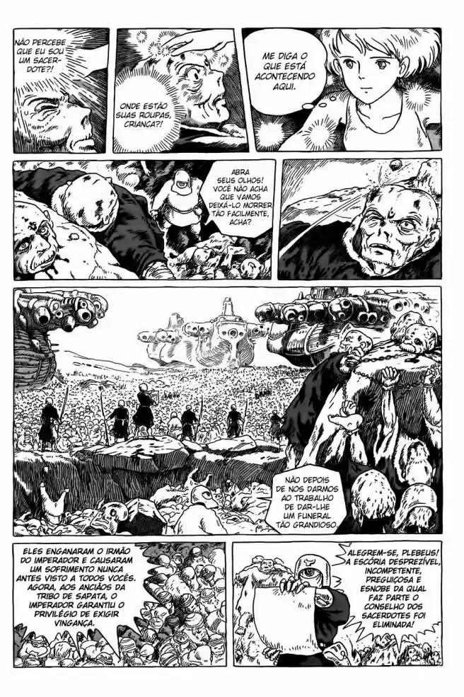 Read Kaze no Tani no Nausicaä (PT) Manga Online