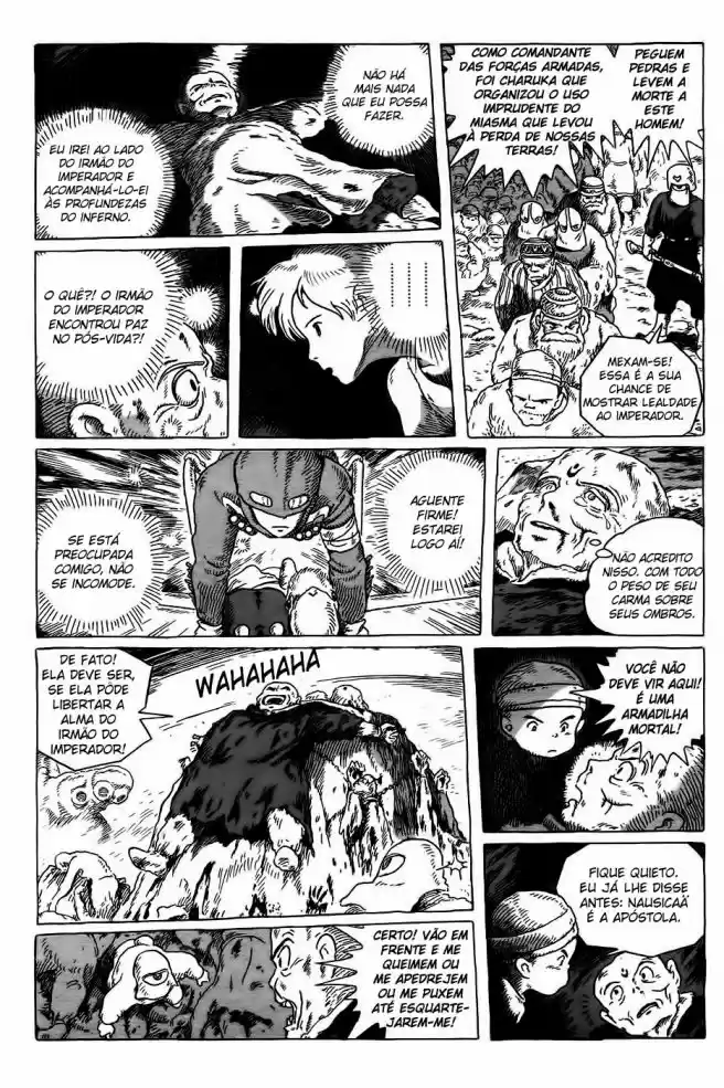 Read Kaze no Tani no Nausicaä (PT) Manga Online