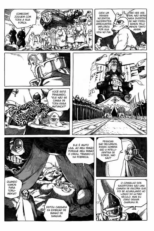 Read Kaze no Tani no Nausicaä (PT) Manga Online