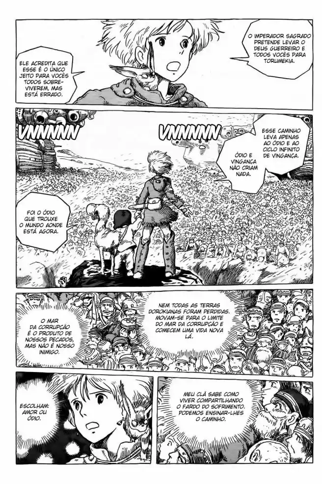 Read Kaze no Tani no Nausicaä (PT) Manga Online