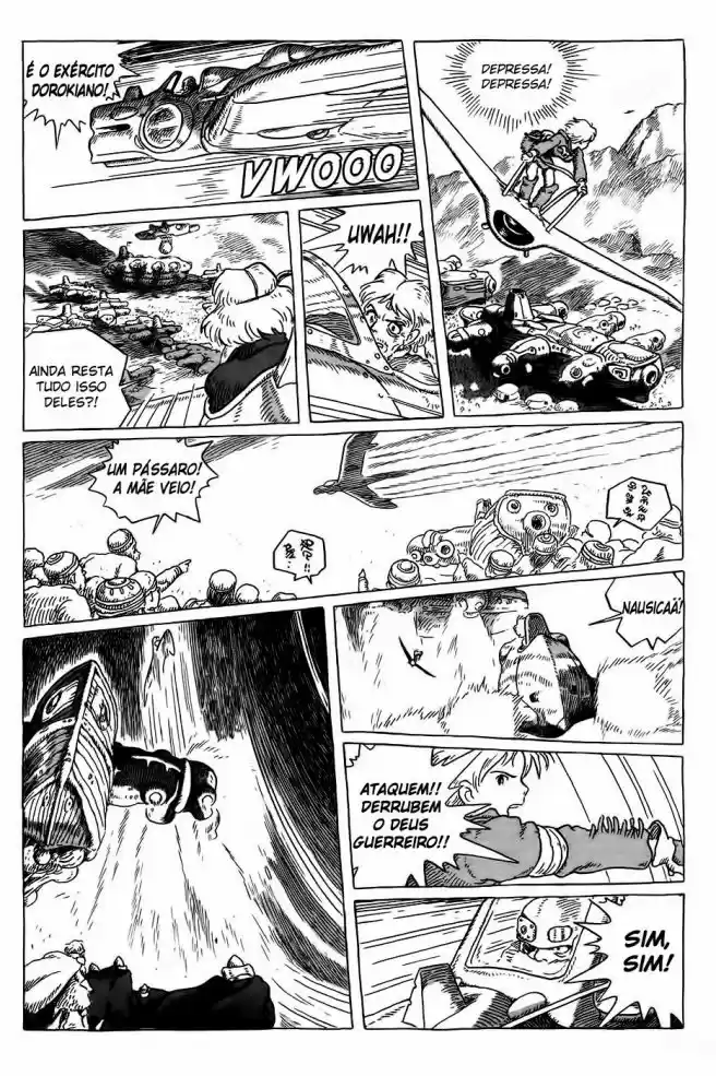 Read Kaze no Tani no Nausicaä (PT) Manga Online