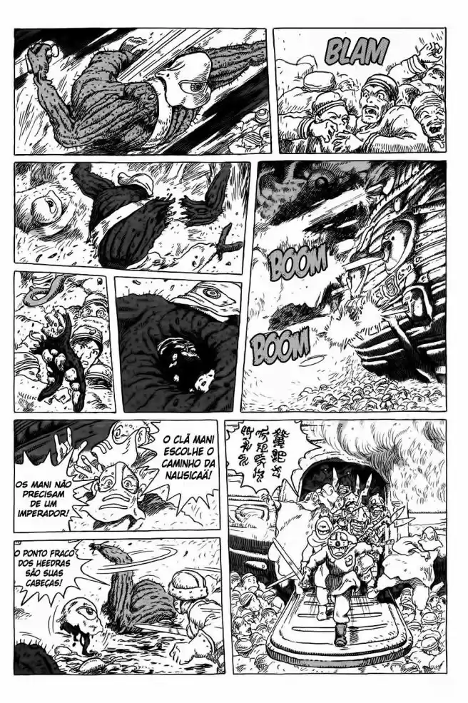 Read Kaze no Tani no Nausicaä (PT) Manga Online