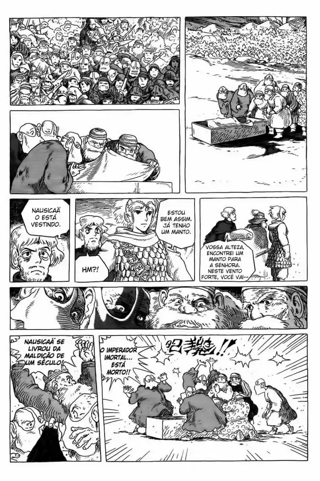 Read Kaze no Tani no Nausicaä (PT) Manga Online
