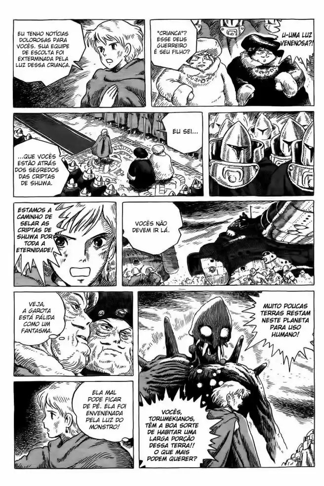 Read Kaze no Tani no Nausicaä (PT) Manga Online