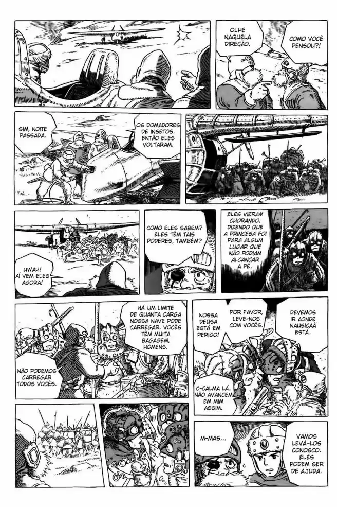 Read Kaze no Tani no Nausicaä (PT) Manga Online