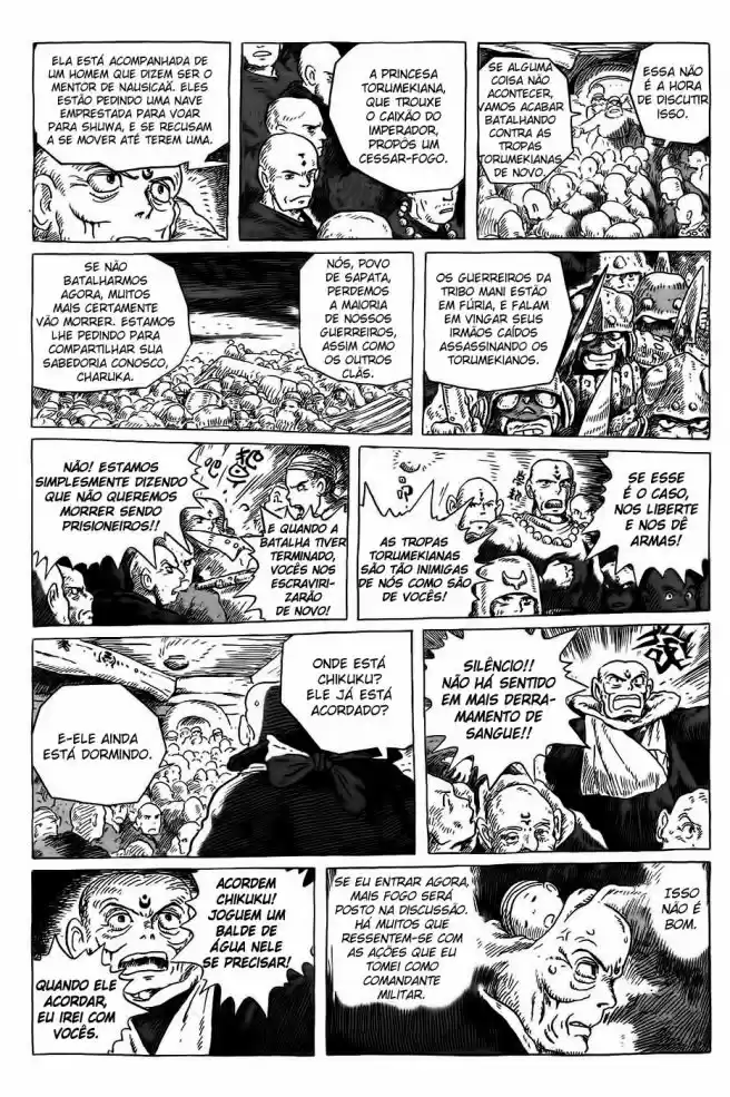 Read Kaze no Tani no Nausicaä (PT) Manga Online
