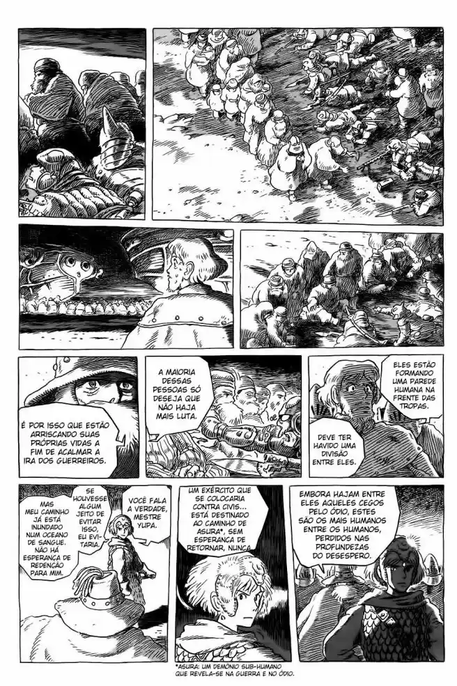Read Kaze no Tani no Nausicaä (PT) Manga Online