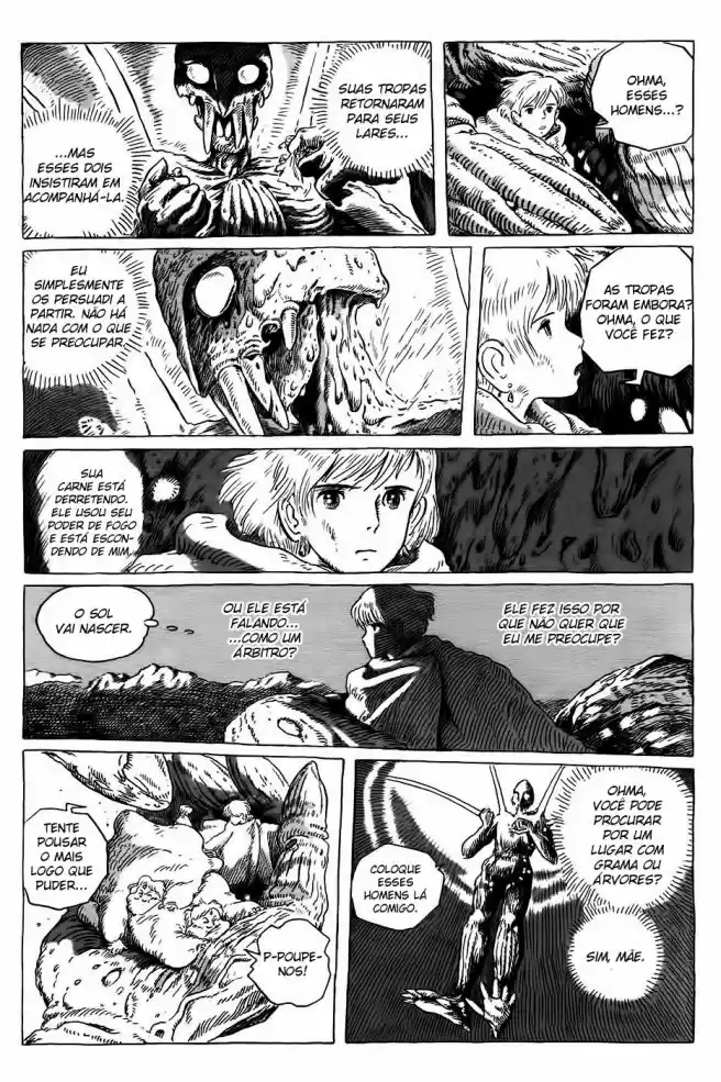 Read Kaze no Tani no Nausicaä (PT) Manga Online