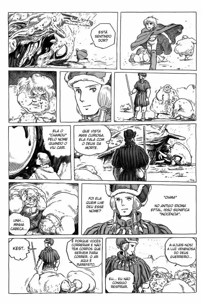 Read Kaze no Tani no Nausicaä (PT) Manga Online