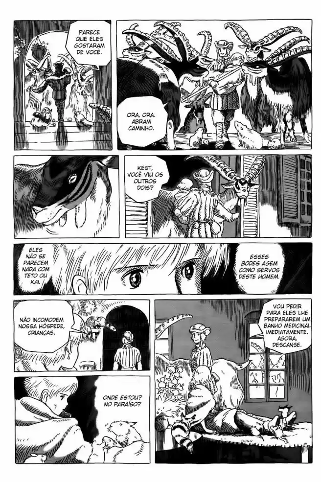 Read Kaze no Tani no Nausicaä (PT) Manga Online