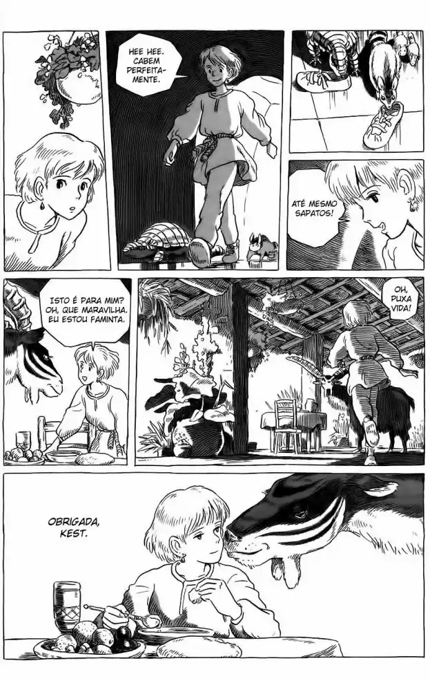 Read Kaze no Tani no Nausicaä (PT) Manga Online