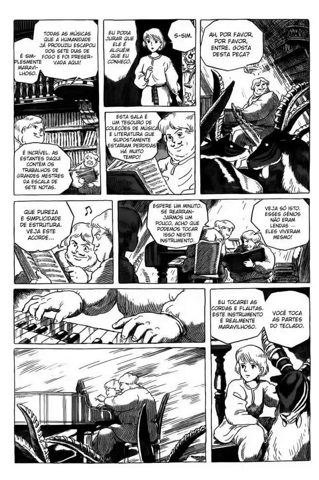 Read Kaze no Tani no Nausicaä (PT) Manga Online