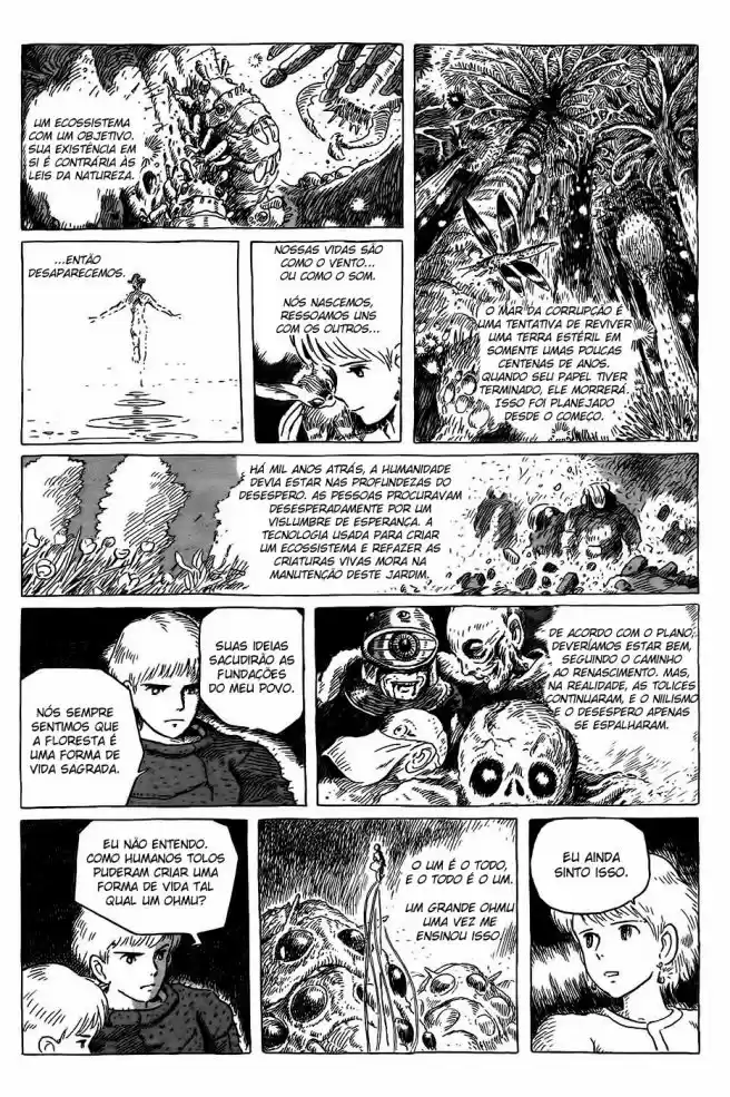 Read Kaze no Tani no Nausicaä (PT) Manga Online