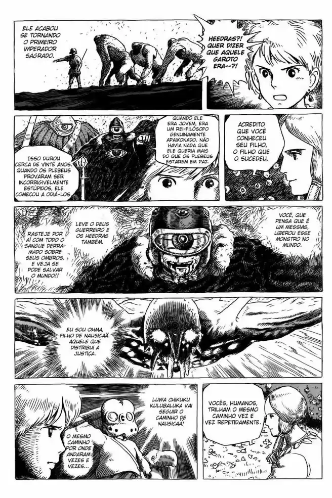 Read Kaze no Tani no Nausicaä (PT) Manga Online