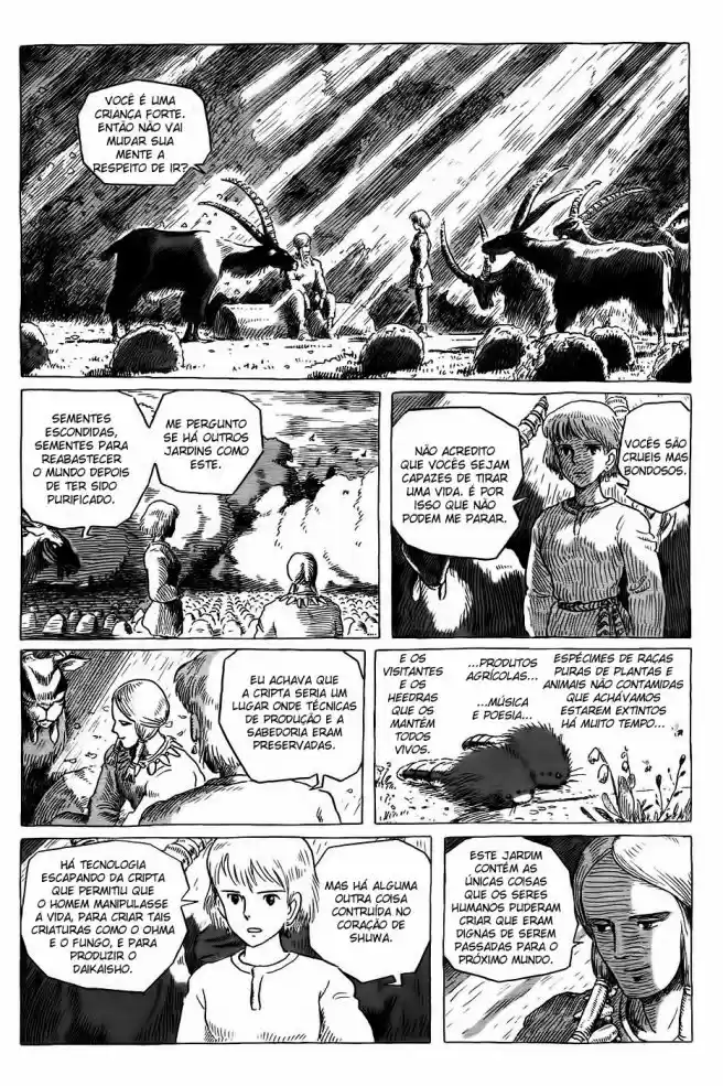 Read Kaze no Tani no Nausicaä (PT) Manga Online