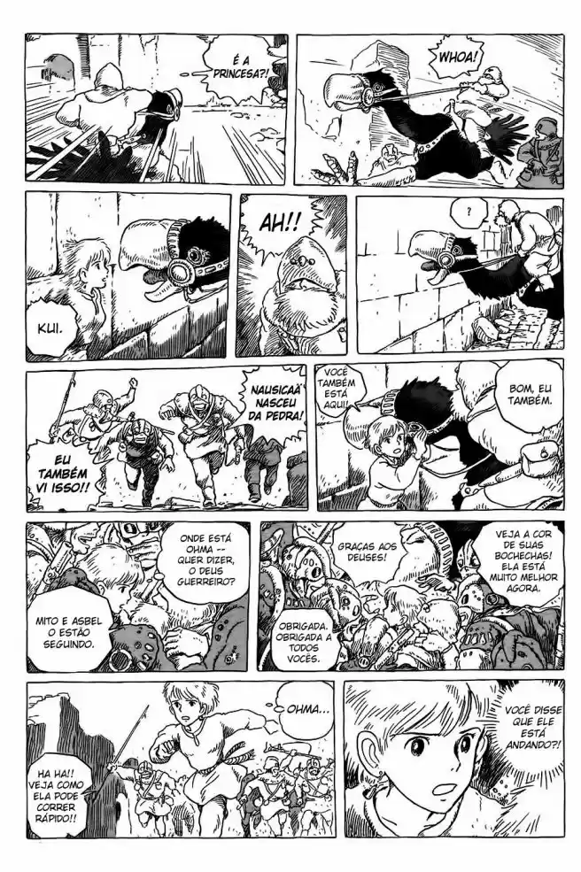 Read Kaze no Tani no Nausicaä (PT) Manga Online