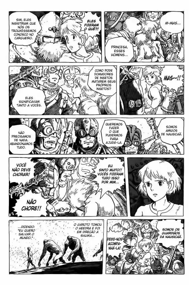 Read Kaze no Tani no Nausicaä (PT) Manga Online
