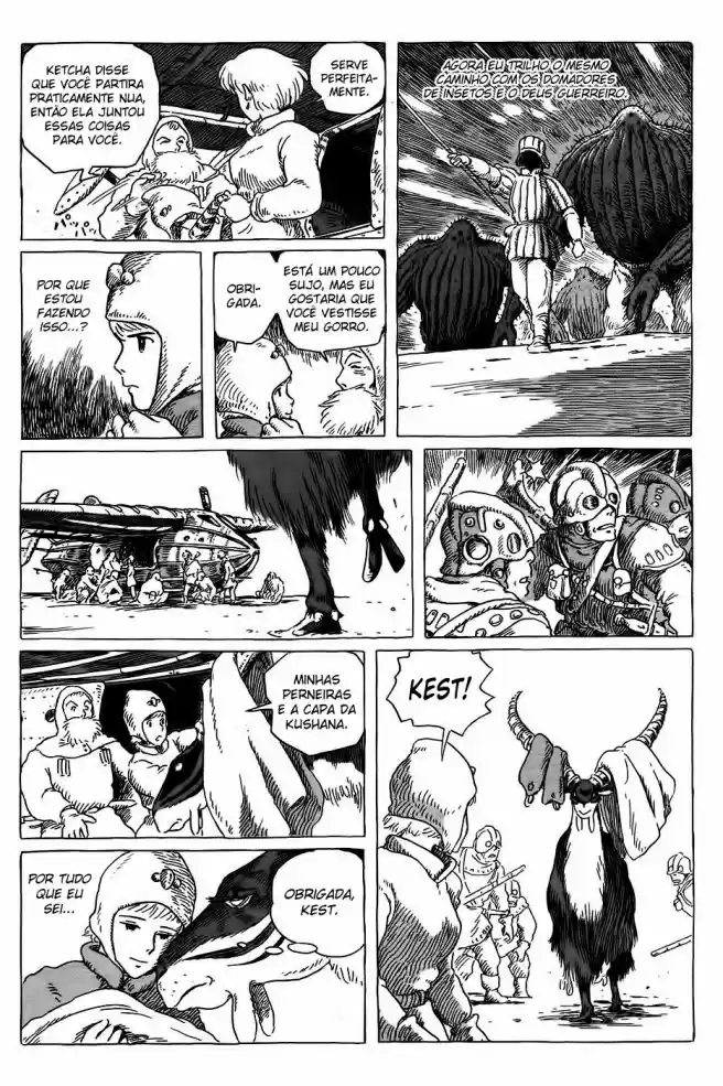 Read Kaze no Tani no Nausicaä (PT) Manga Online