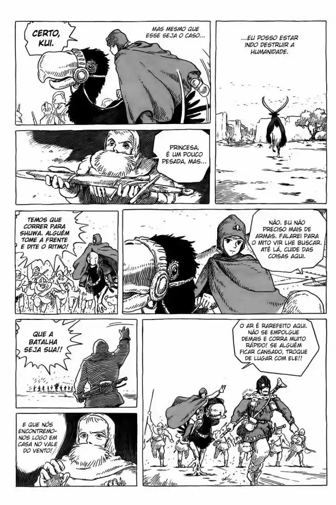 Read Kaze no Tani no Nausicaä (PT) Manga Online